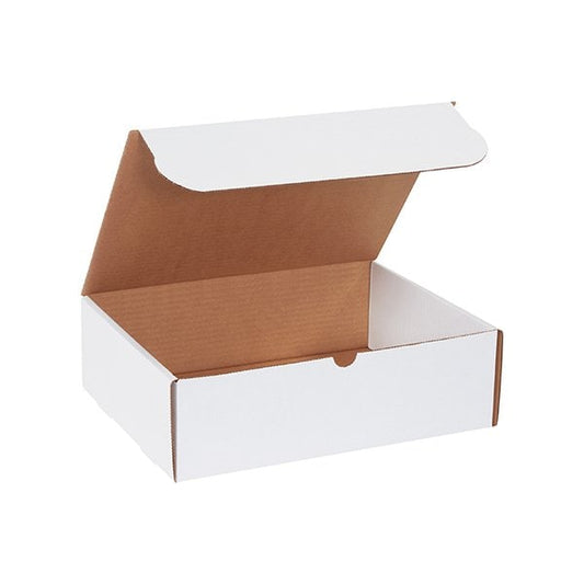13 x 10 x 4'' White Literature Mailers, 50PK