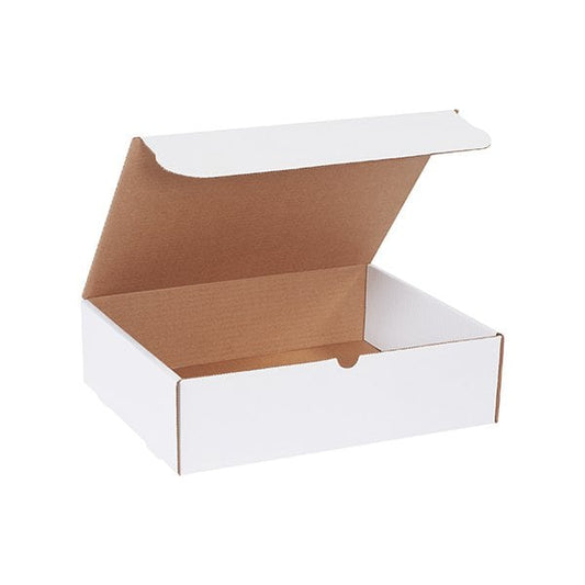 14-1/4 x 11-1/4 x 4'' White Literature Mailers, 50PK