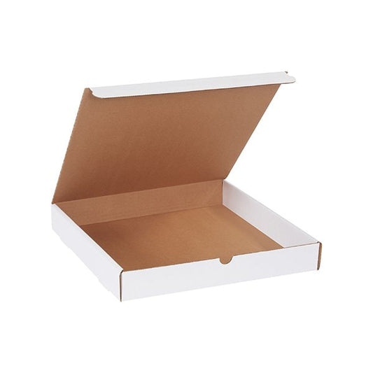 14 x 14 x 2'' White Literature Mailers, 50PK