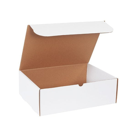 15 1/8 x 11 1/8 x 5'' White Literature Mailers, 50PK