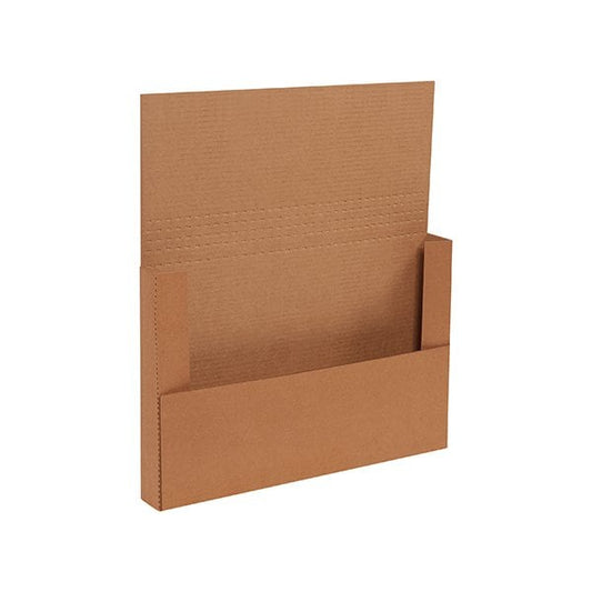 18 x 12 x 2'' Kraft Easy-Fold Mailers, 50PK