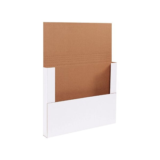 20 x 16 x 2'' White Easy-Fold Mailers, 50PK