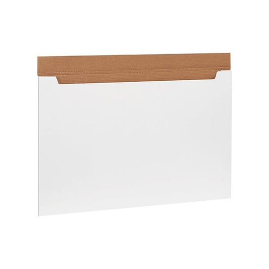 36 x 24 x 1/4'' White Jumbo Fold-Over Mailers, 20PK