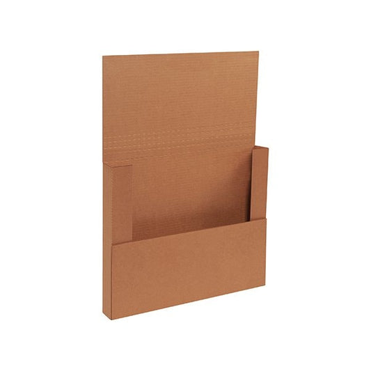 17 1/8 x 14 1/8 x 2 Kraft Easy-Fold Mailers, 50PK