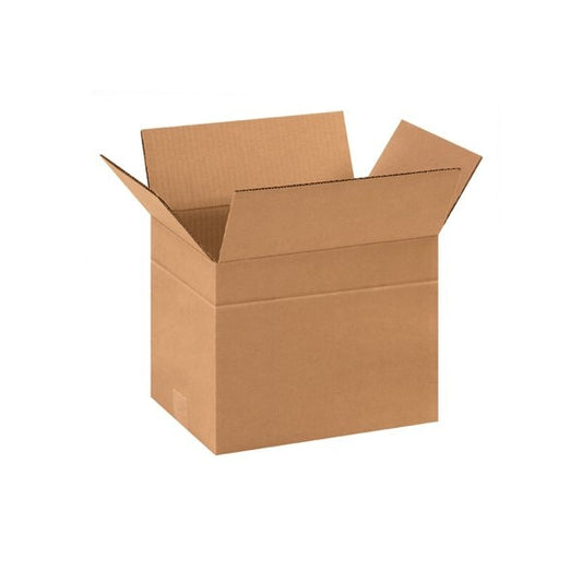 11-3/4 x 8-3/4 x 8-3/4'' Multi-Depth Corrugated Boxes, 25PK