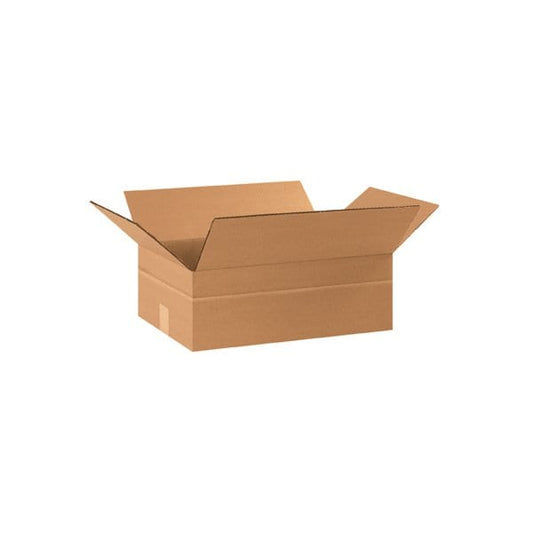 17-1/4 x 11-1/4 x 6'' Multi-Depth Corrugated Boxes, 25PK