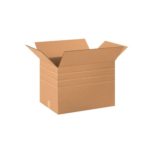 20 x 14 x 14'' Multi-Depth Corrugated Boxes, 15PK