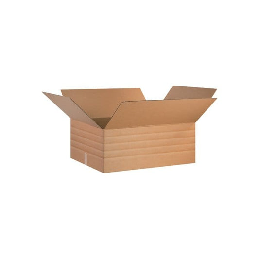 30 x 24 x 12'' Multi-Depth Corrugated Boxes, 15PK