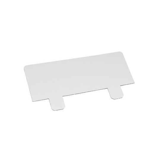 Tray Counter Display White Header Cards, 10PK