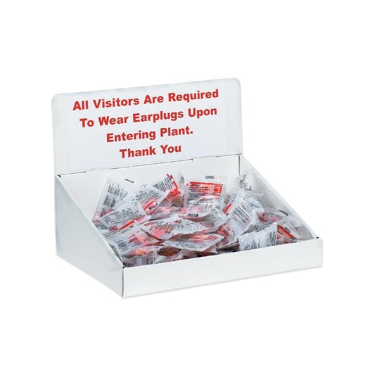 15 3/4 x 12 x 6'' White Tray Counter Display, 10PK