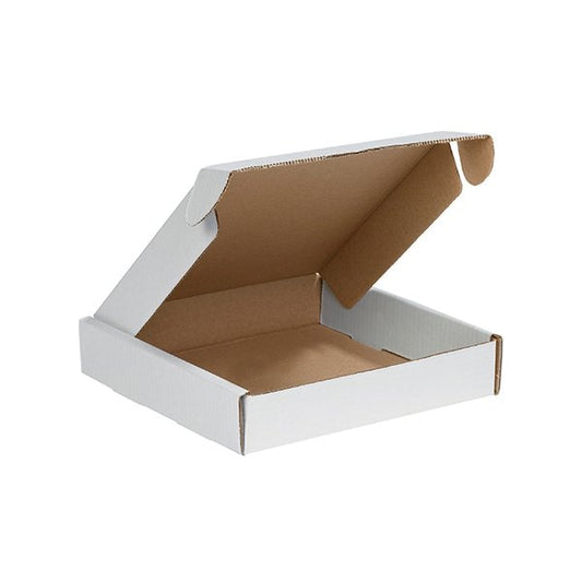10 x 10 x 2'' White Deluxe Literature Mailers, 50PK