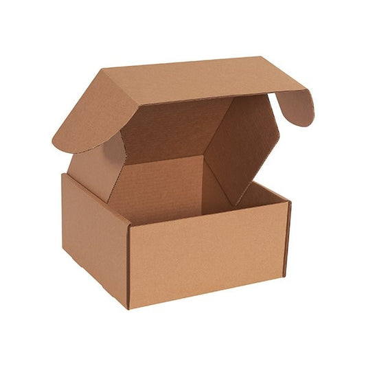 10 x 10 x 5'' Kraft Deluxe Literature Mailer, 50PK