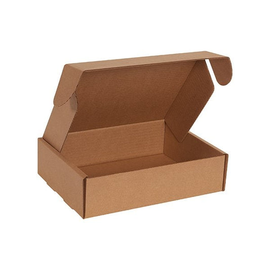 11 1/8 x 8-3/4 x 3'' Kraft Deluxe Literature Mailers, 50PK