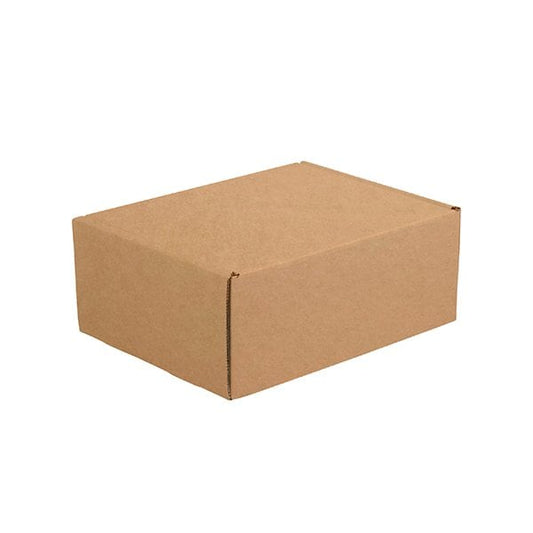 11 1/8 x 8-3/4 x 4'' Kraft Deluxe Literature Mailer, 50PK