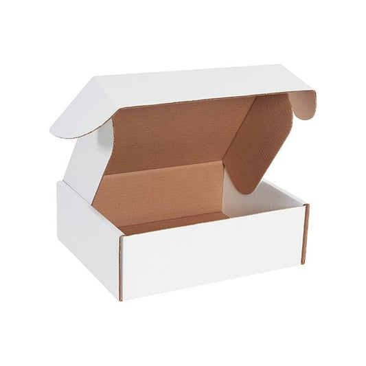 12 x 10 x 4'' White Deluxe Literature Mailer, 50PK