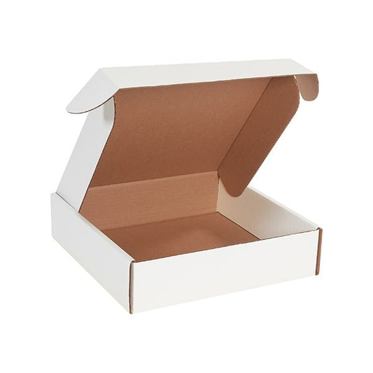 12 x 12 x 3'' White Deluxe Literature Mailer, 50PK
