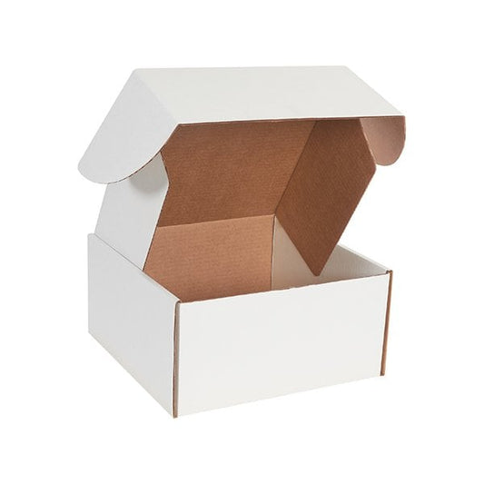12 x 12 x 6'' White Deluxe Literature Mailers, 50PK