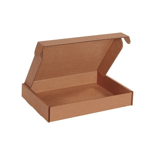 12 1/8 x 9-1/4 x 2'' Kraft Deluxe Literature Mailer, 50PK