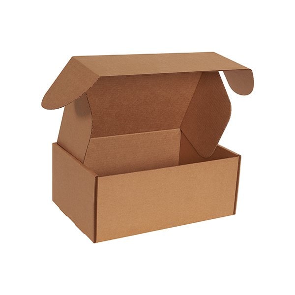 12 1/8 x 9-1/4 x 5'' Kraft Deluxe Literature Mailer, 50PK