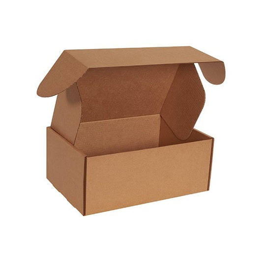 12 1/8 x 9-1/4 x 5'' Kraft Deluxe Literature Mailer, 50PK