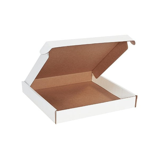 14 x 14 x 2'' White Deluxe Literature Mailers, 50PK