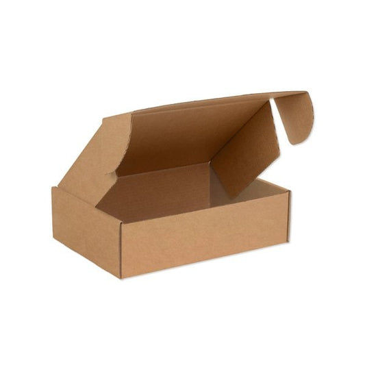 15 1/8 x 11 1/8 x 4'' Kraft Deluxe Literature Mailer, 50PK