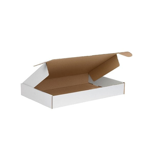 16 x 10 x 2-3/4'' White Deluxe Literature Mailers, 50PK
