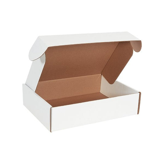 16 x 12 x 4'' White Deluxe Literature Mailers, 50PK