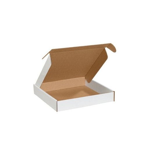 16 x 16 x 2-3/4'' White Deluxe Literature Mailers, 50PK