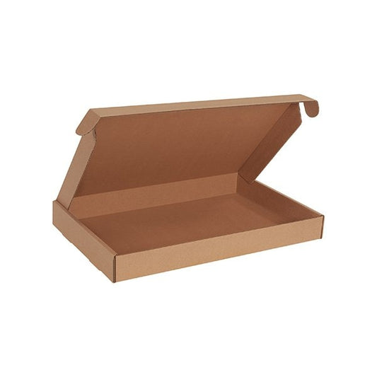17 1/8 x 11 1/8 x 2'' Kraft Deluxe Literature Mailer, 50PK