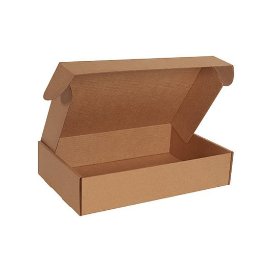 18 x 12 x 4'' Kraft Deluxe Literature Mailer, 25PK