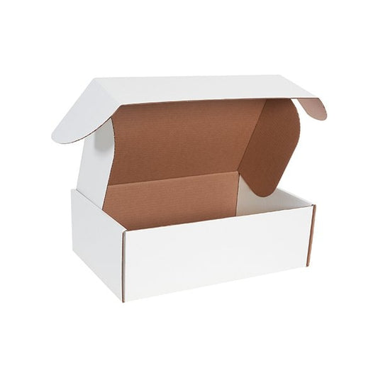18 x 12 x 6'' White Deluxe Literature Mailer, 25PK