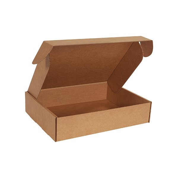18 x 14 x 4'' Kraft Deluxe Literature Mailer, 25PK