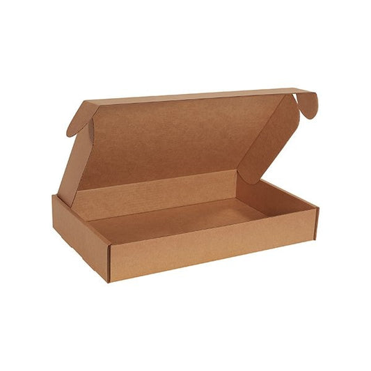 19 x 12 x 3'' Kraft Deluxe Literature Mailer, 25PK