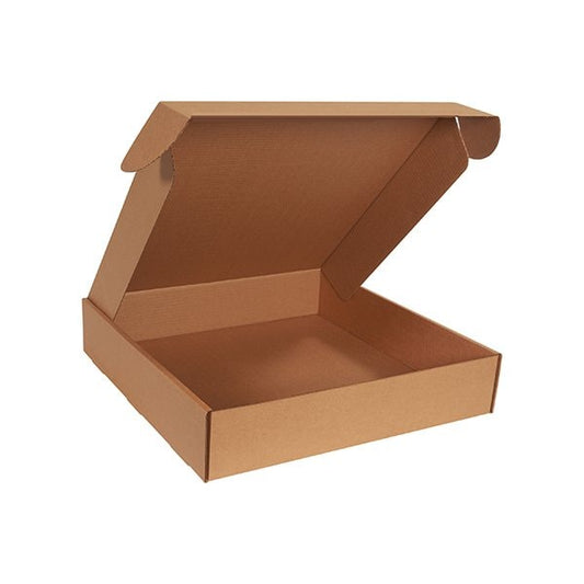 20 x 20 x 4'' Kraft Deluxe Literature Mailers, 25PK