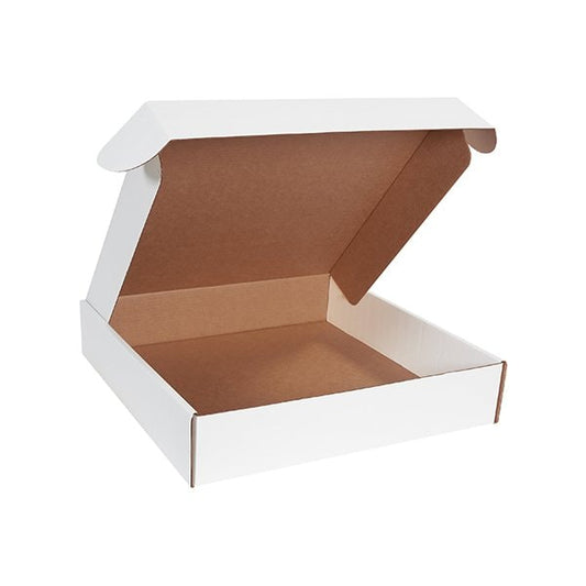 20 x 20 x 4'' White Deluxe Literature Mailers, 25PK