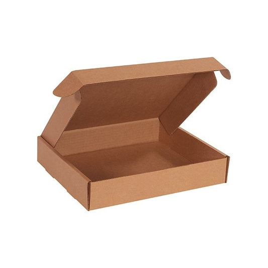 11-3/4 x 10-3/4 x 2-1/4'' Kraft Deluxe Literature Mailers, 50PK