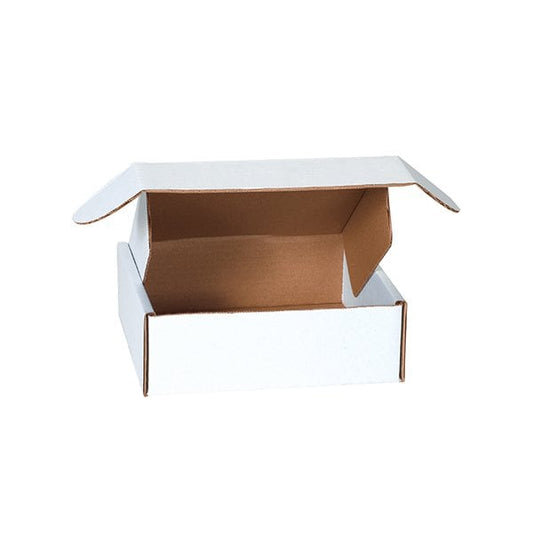8 x 8 x 2-3/4'' White Deluxe Literature Mailers, 50PK