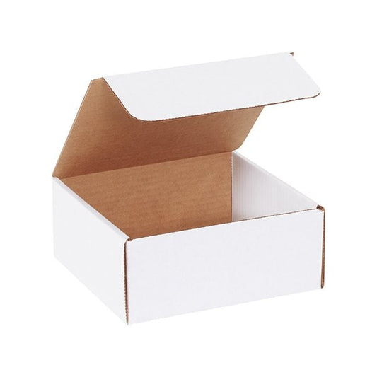 7-1/2 x 7 x 3-1/4'' White Literature Mailers, 50PK