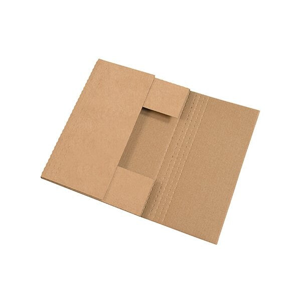 15 x 11 1/8 x 2'' Kraft Easy-Fold Mailers, 50PK