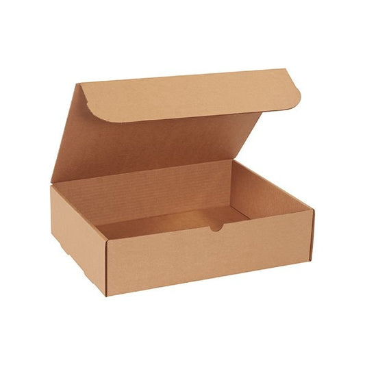 15 1/8 x 11 1/8 x 4'' Kraft Literature Mailers, 50PK