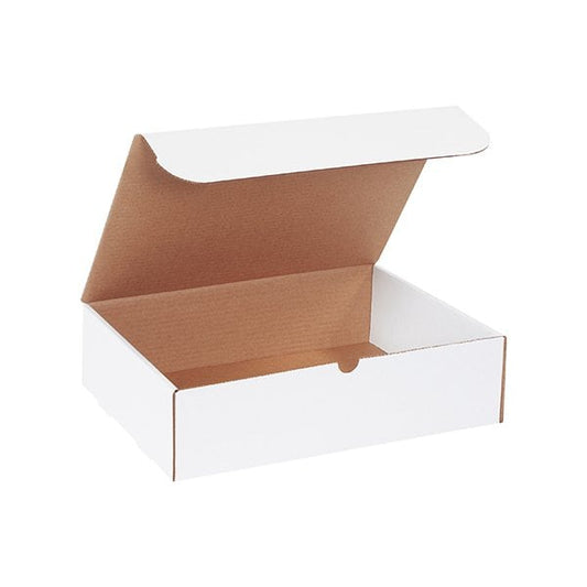 15 1/8 x 11 1/8 x 4'' White Literature Mailers, 50PK
