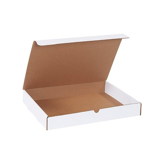 15 1/8 x 11 1/8 x 2'' White Literature Mailers, 50PK