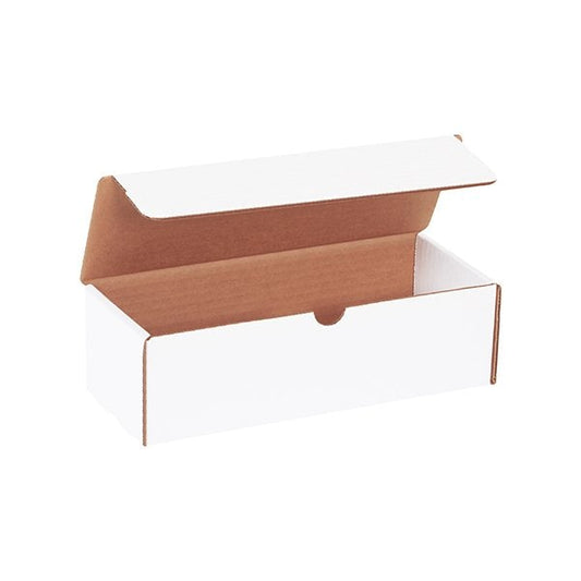 10 x 4 x 3'' White Literature Mailers, 50PK