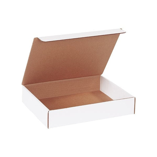 10-1/4 x 8-1/4 x 2'' White Literature Mailers, 50PK