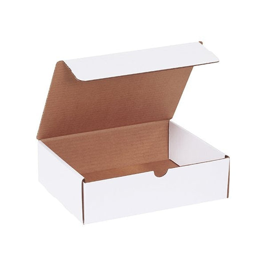 10 x 8 x 3'' White Literature Mailers, 50PK