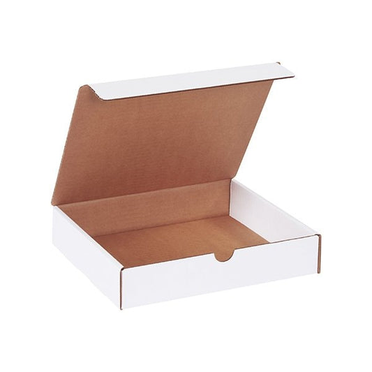 10 x 9 x 2'' White Literature Mailers, 50PK