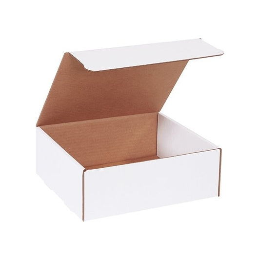 11 x 10 x 4'' White Literature Mailers, 50PK