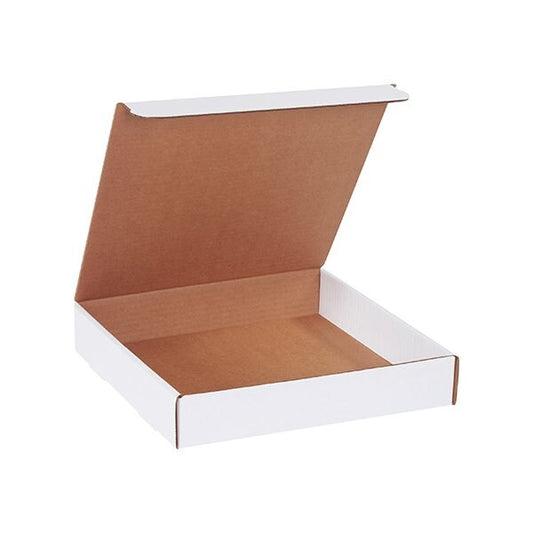 11 x 11 x 2'' White Literature Mailers, 50PK