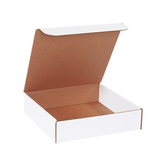 12 x 12 x 3'' White Literature Mailers, 50PK